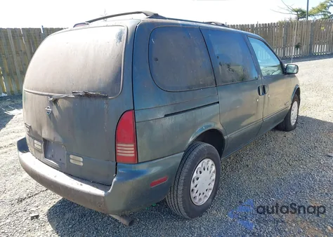 1997 Nissan Quest Gxe/Xe from USA, damaged, VIN 4N2DN1111VD850569
